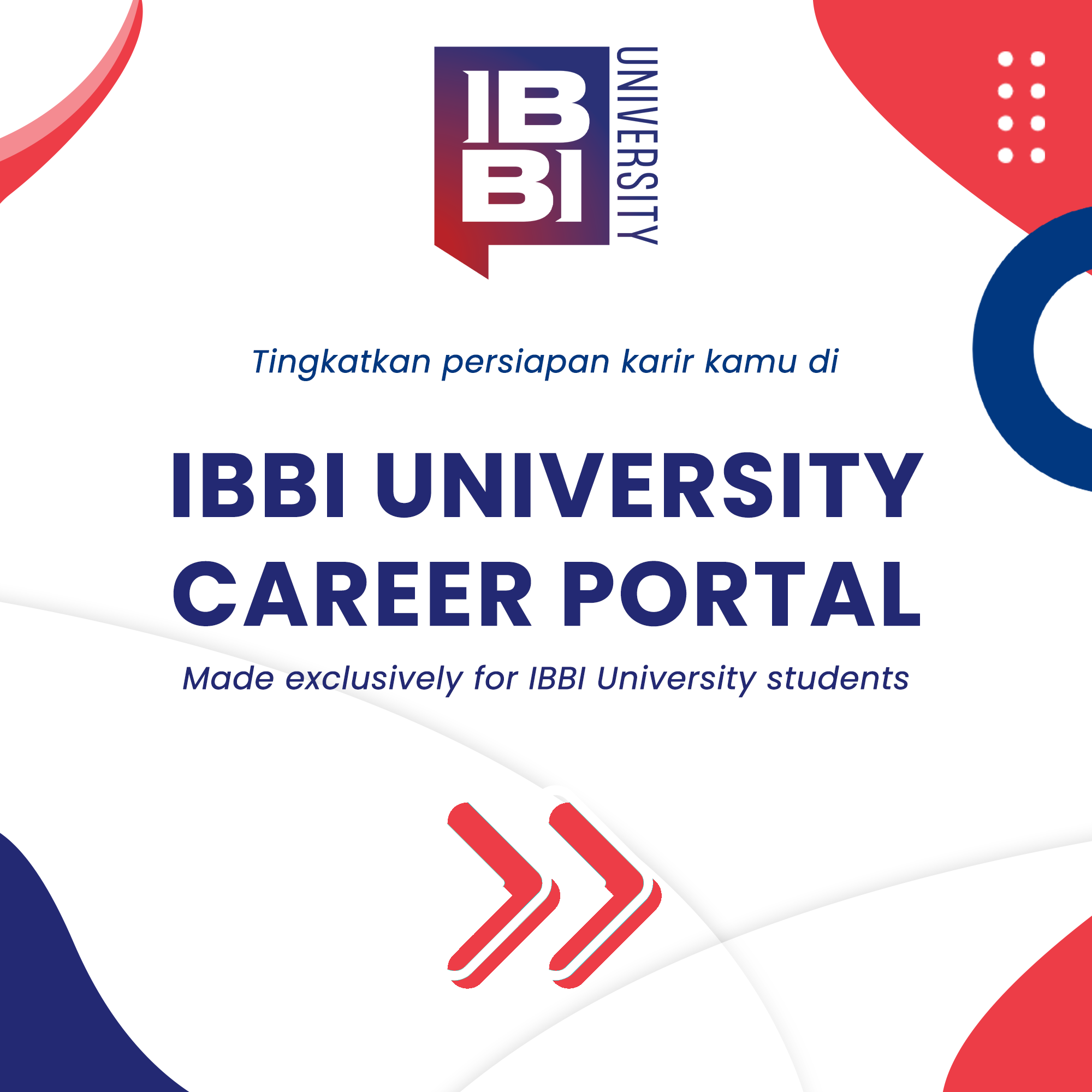 Universitas IBBI Career Portal Kinobi